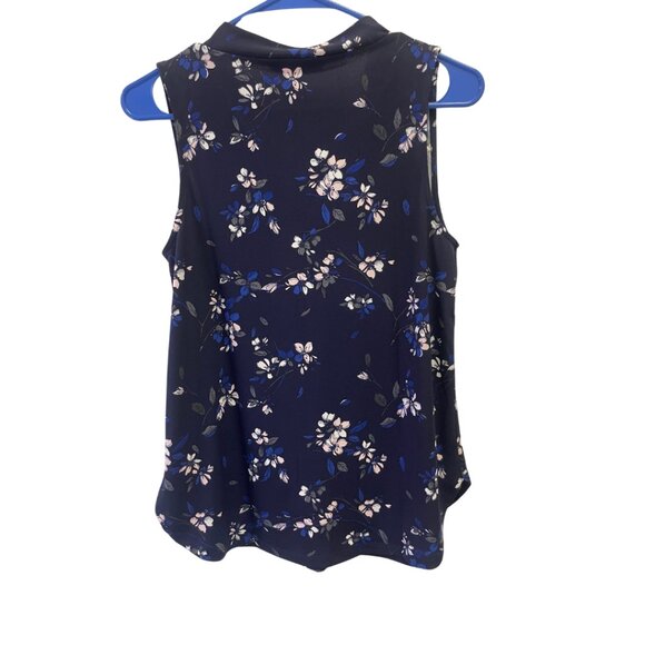 41Hawthorn Navy Floral Tank Small - Picture 2 of 3